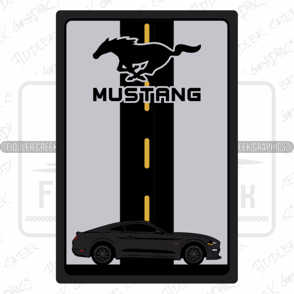 Custom Mustang 8x12 Aluminum Sign